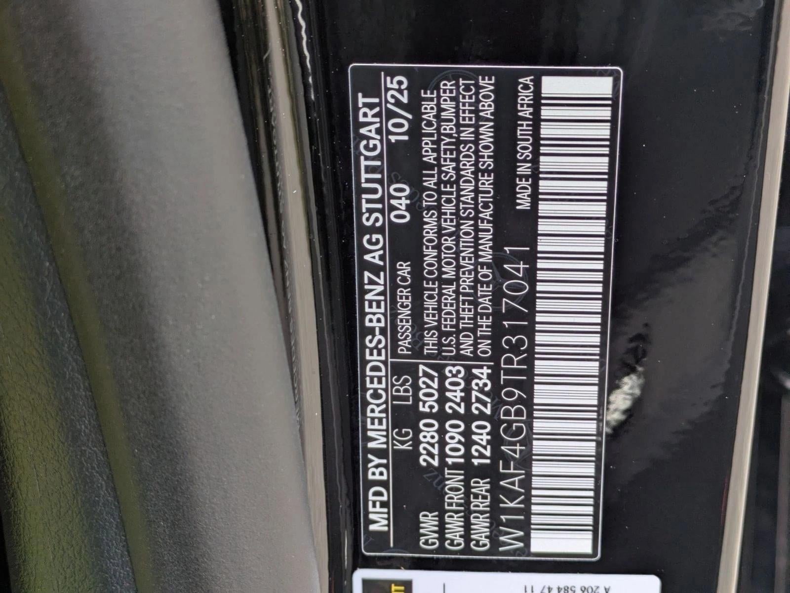 2026 Mercedes-Benz C-Class C 300 Sedan