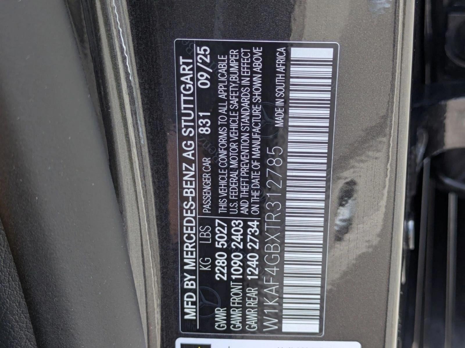 2026 Mercedes-Benz C-Class C 300 Sedan