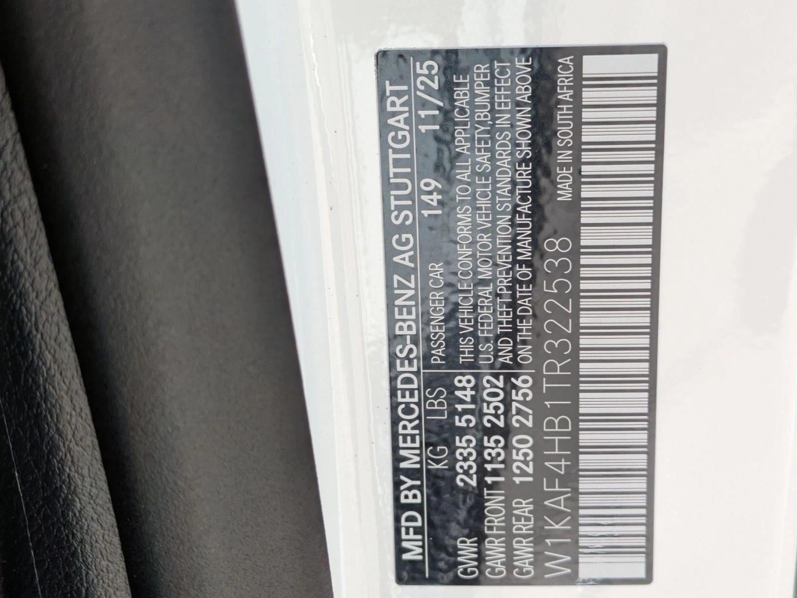 2026 Mercedes-Benz C-Class C 300 4MATIC® Sedan