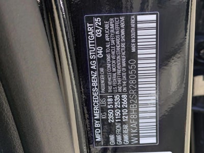 2025 Mercedes-Benz C-Class AMG® C 43 4MATIC® Sedan