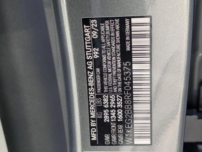 2024 Mercedes-Benz EQE EQE 350+ Sedan