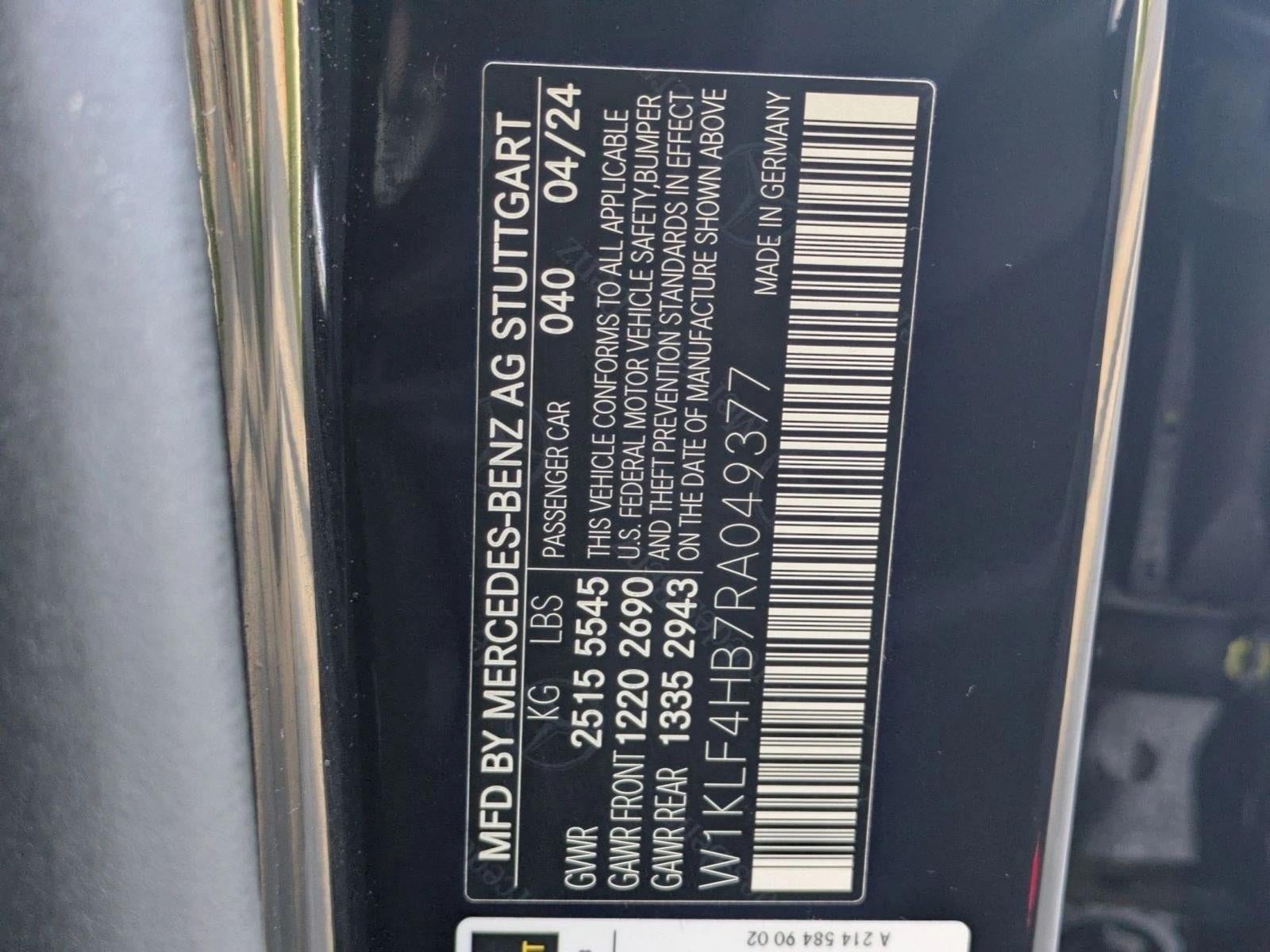 2024 Mercedes-Benz E-Class E 350 4MATIC® Sedan