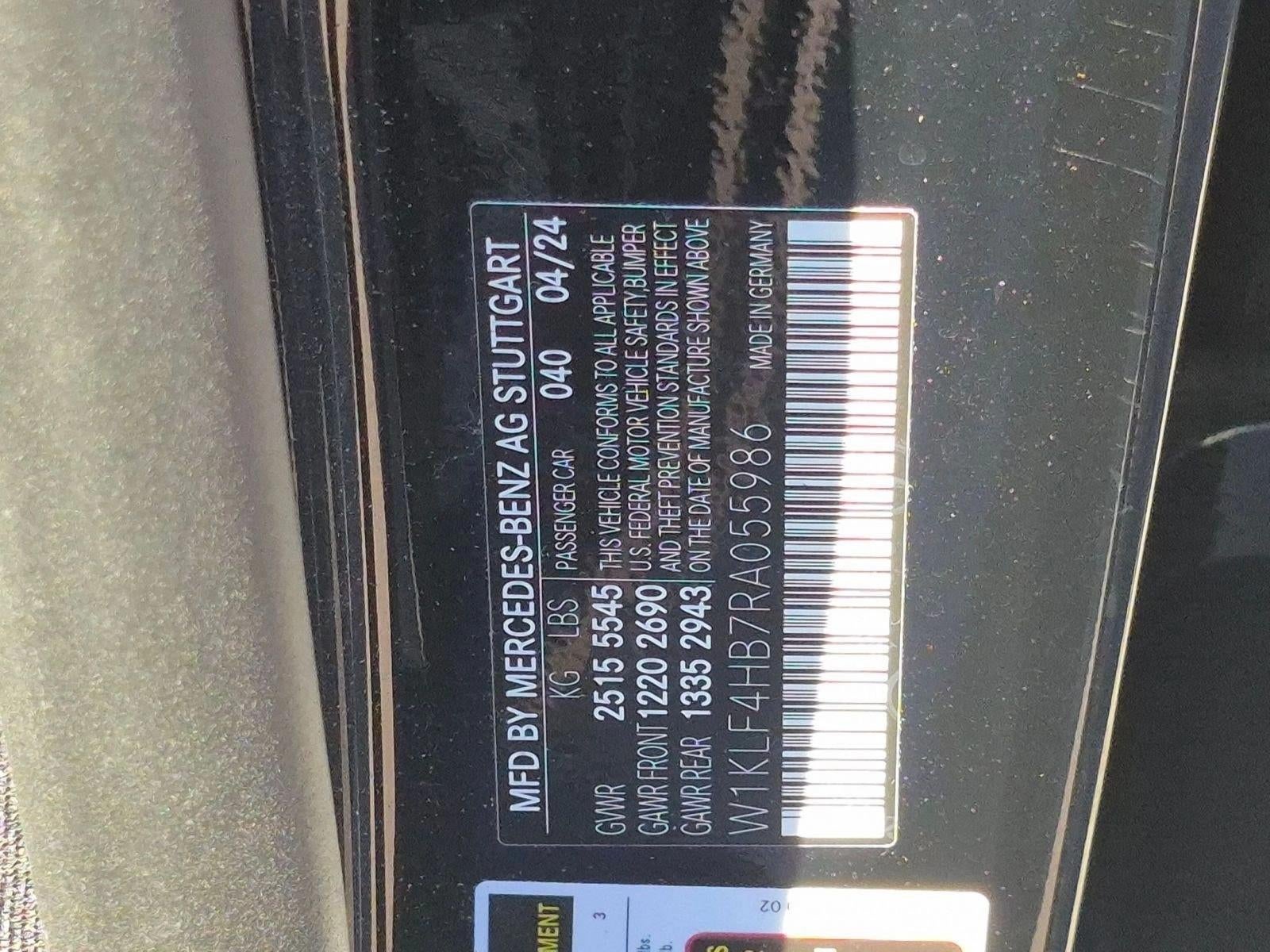2024 Mercedes-Benz E-Class E 350 4MATIC® Sedan