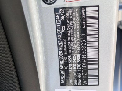 2022 Mercedes-Benz E-Class E 350 RWD Sedan