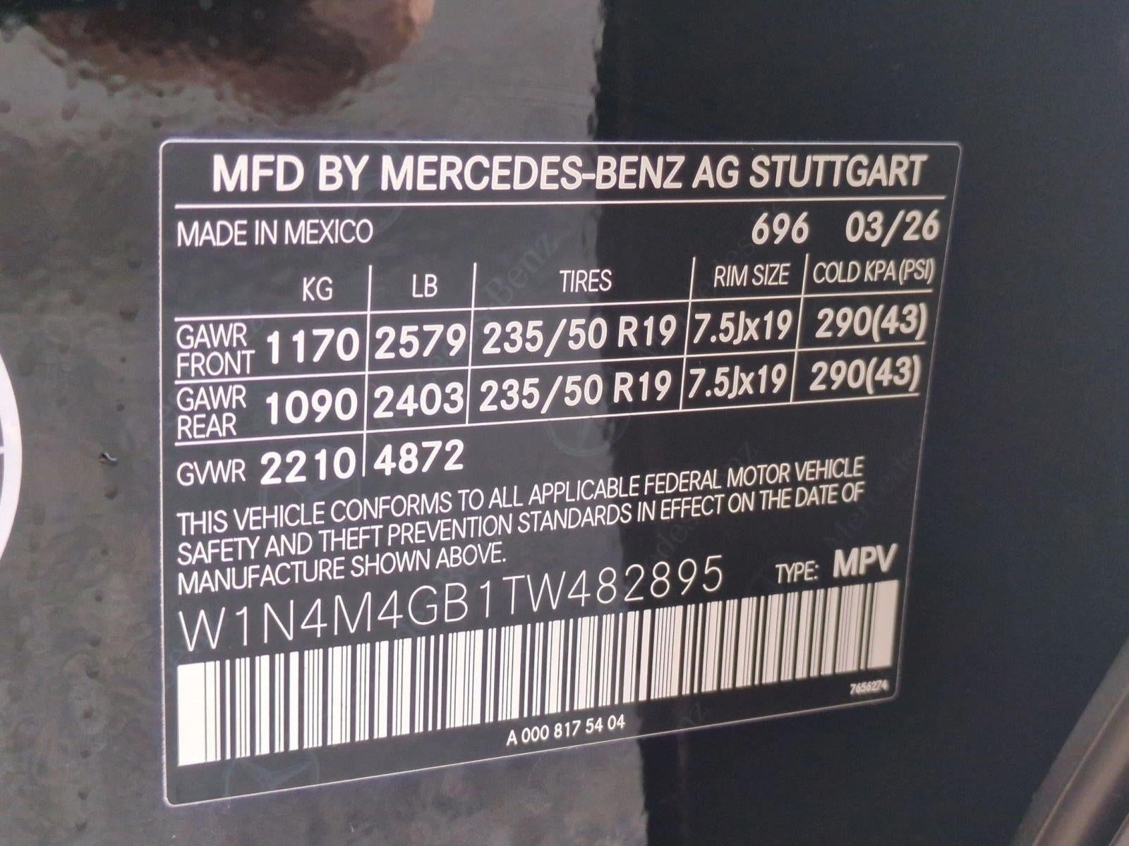 2026 Mercedes-Benz GLB GLB 250 SUV