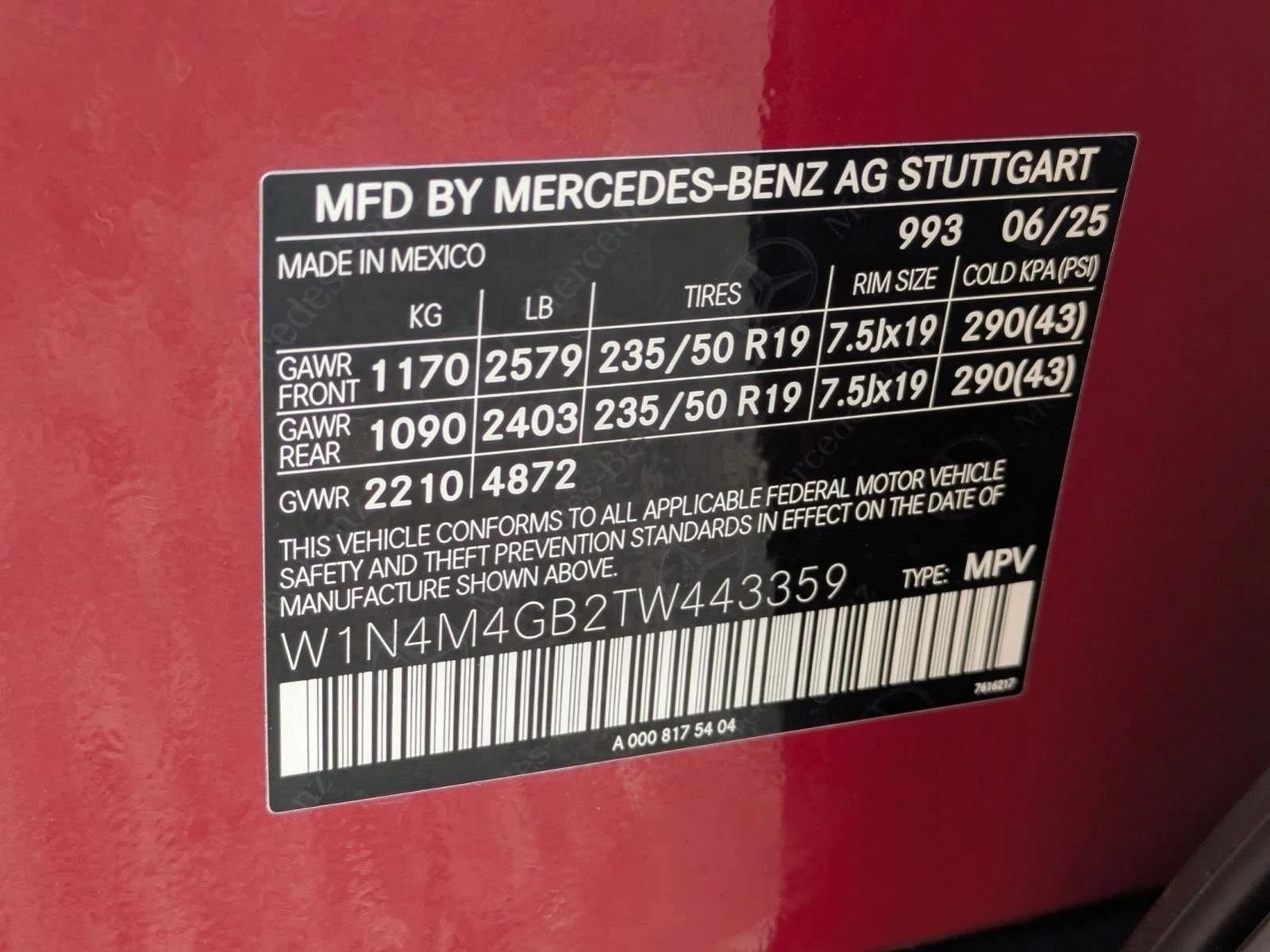 2026 Mercedes-Benz GLB GLB 250 SUV
