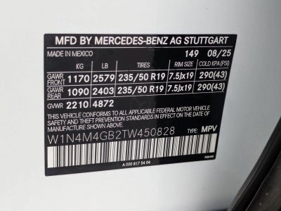 2026 Mercedes-Benz GLB GLB 250 SUV