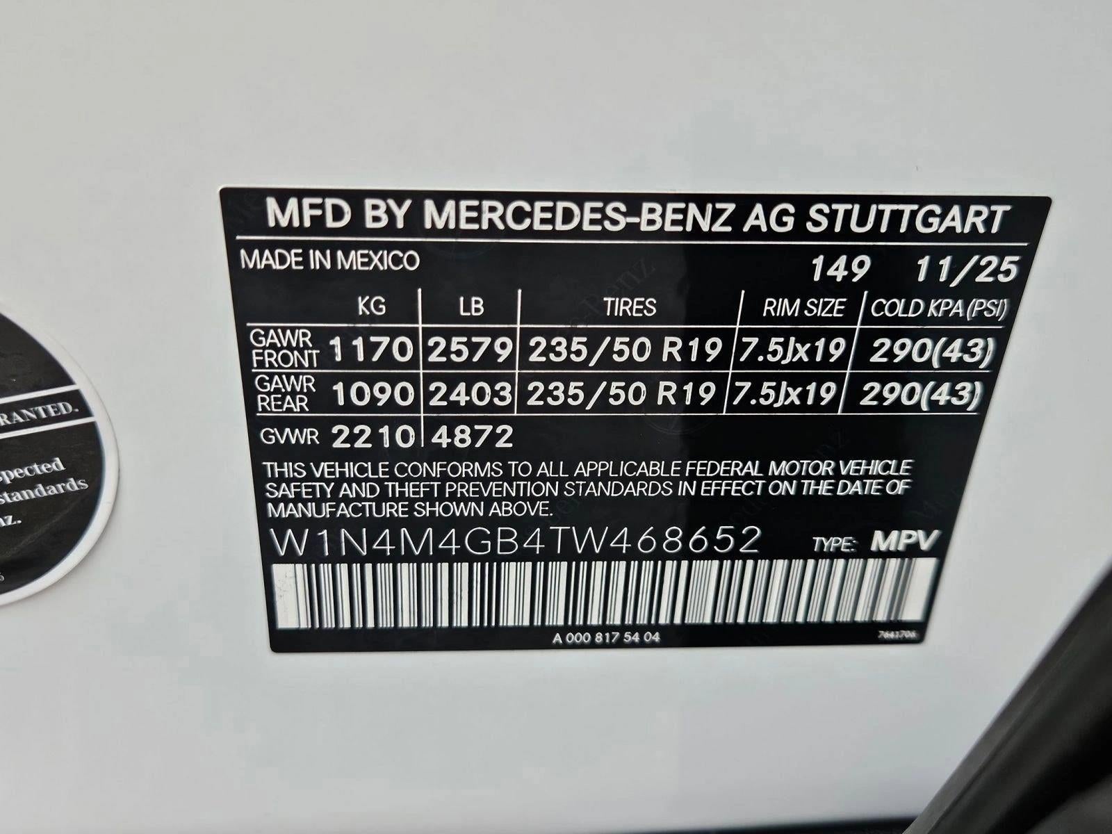 2026 Mercedes-Benz GLB GLB 250 SUV