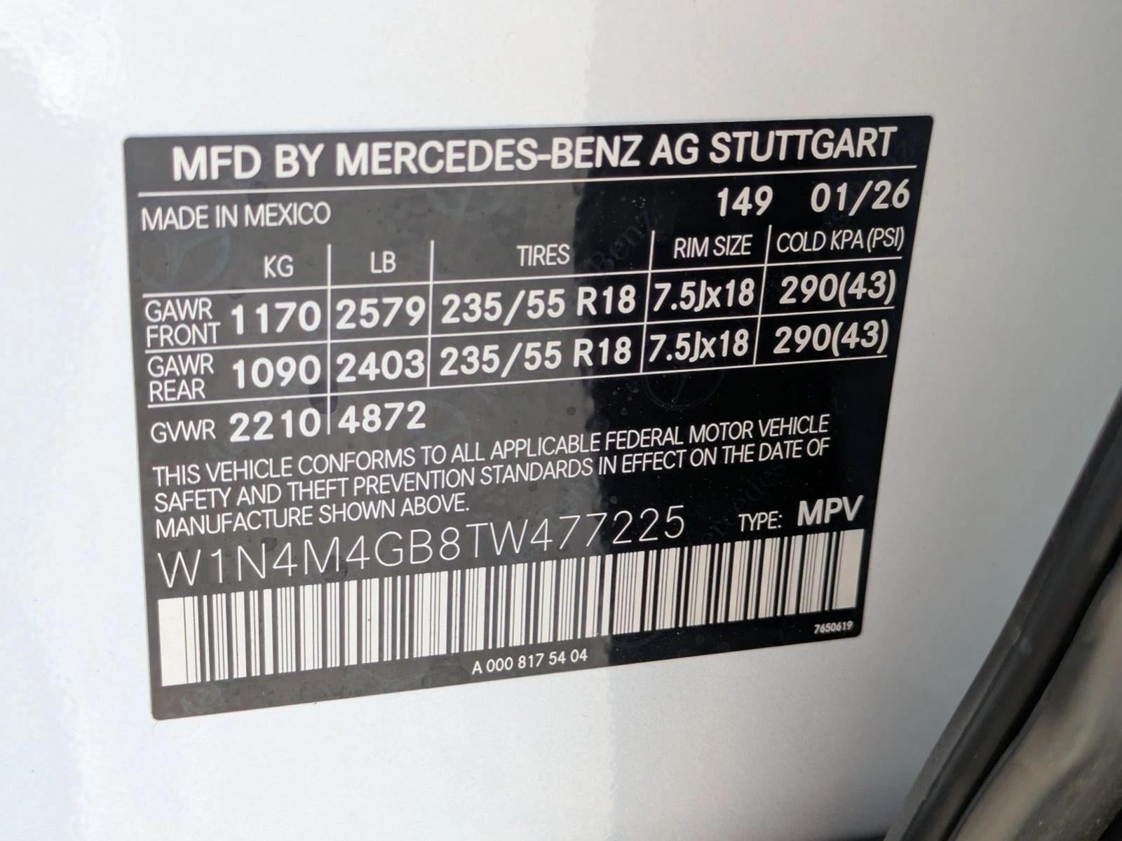 2026 Mercedes-Benz GLB GLB 250 SUV