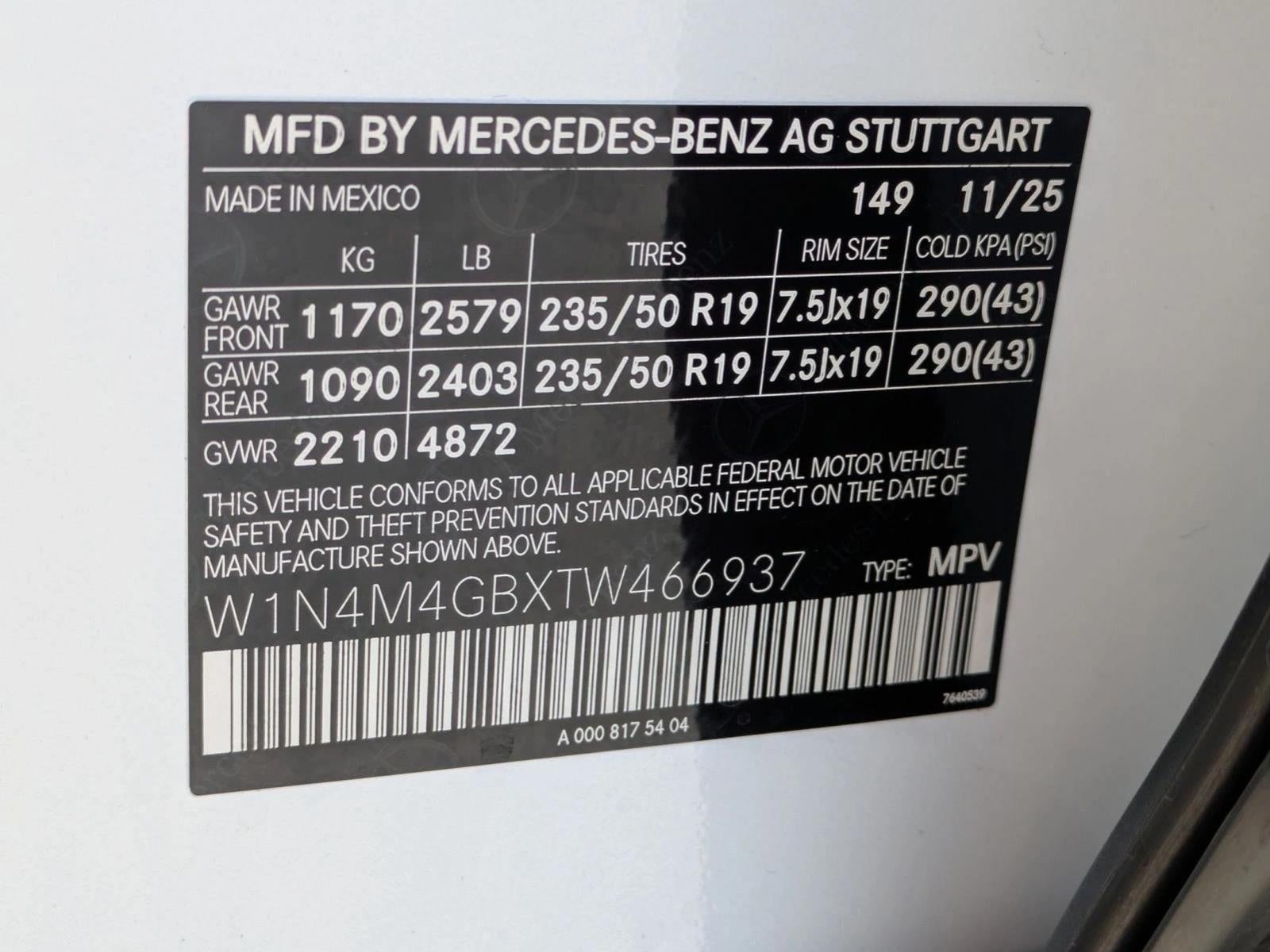 2026 Mercedes-Benz GLB GLB 250 SUV