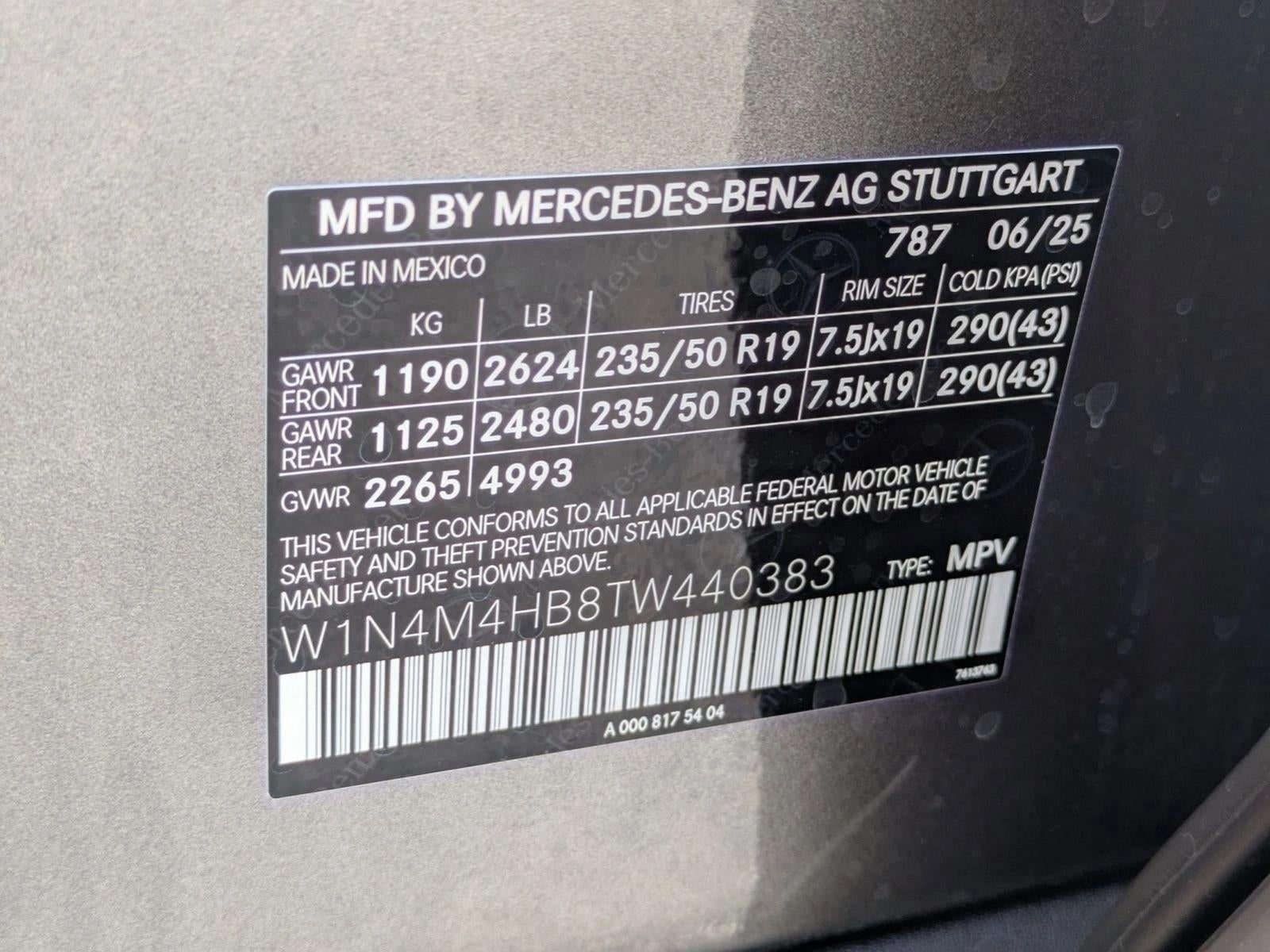 2026 Mercedes-Benz GLB GLB 250 4MATIC® SUV