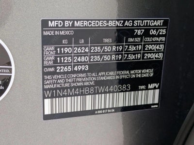 2026 Mercedes-Benz GLB GLB 250 4MATIC® SUV