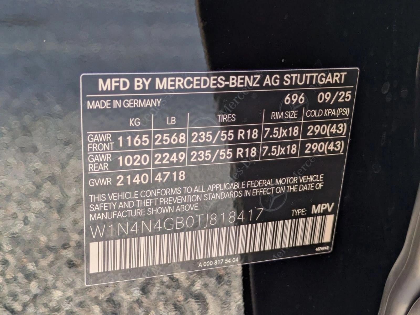 2026 Mercedes-Benz GLA GLA 250 SUV