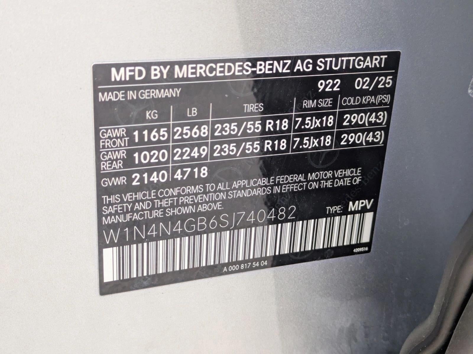 2025 Mercedes-Benz GLA GLA 250 SUV