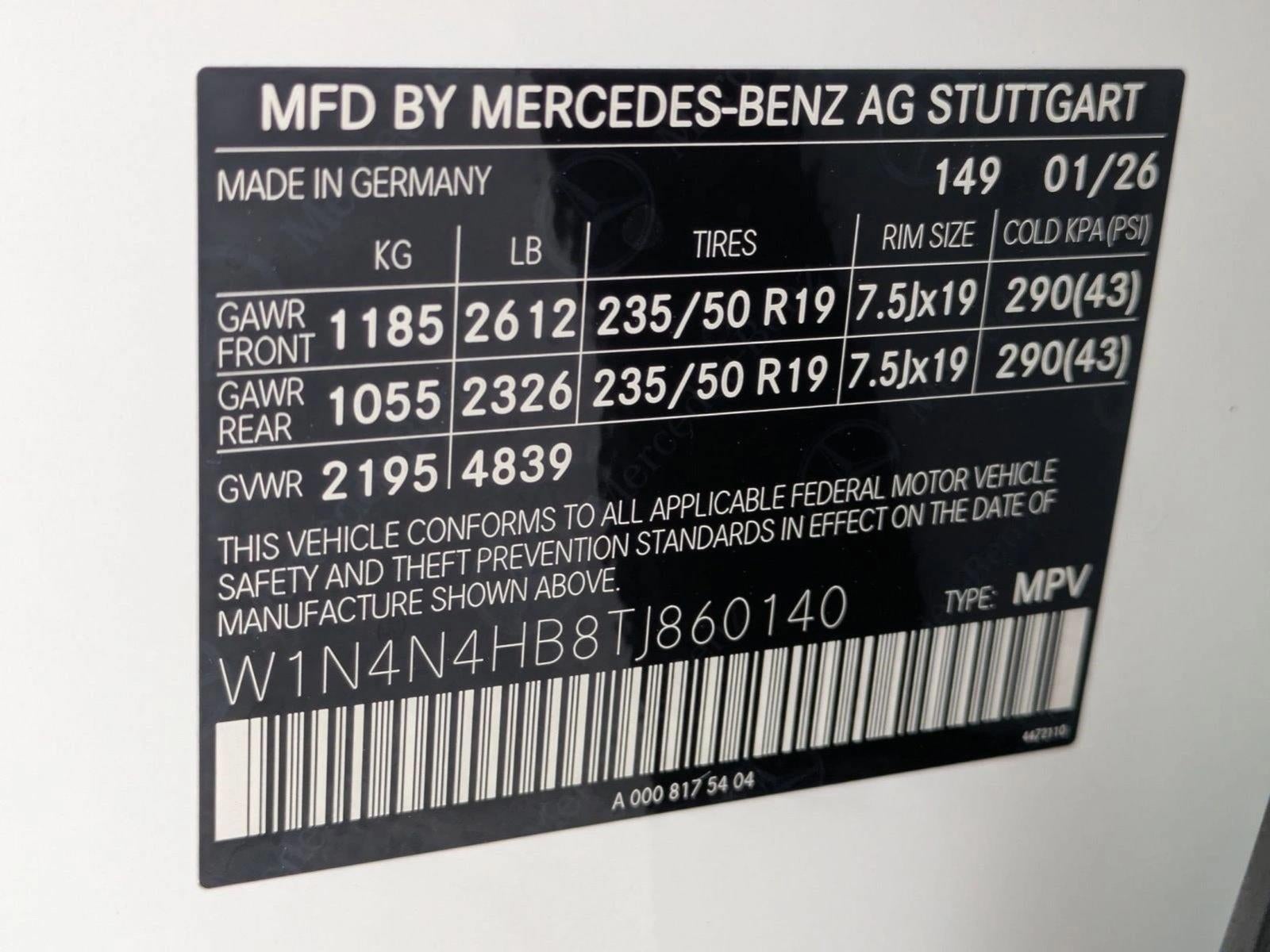 2026 Mercedes-Benz GLA GLA 250 4MATIC® SUV