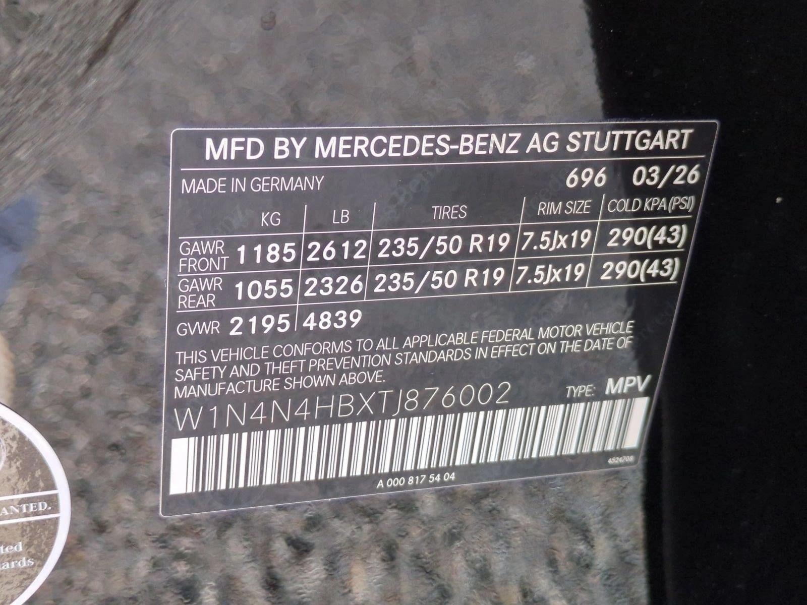2026 Mercedes-Benz GLA GLA 250 4MATIC® SUV