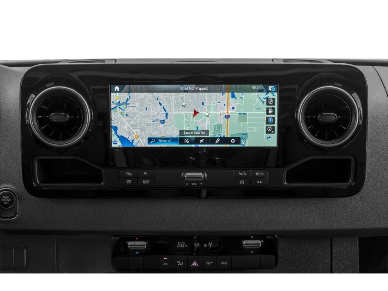 2023 Mercedes-Benz Sprinter Cargo Van 2500 Standard Roof I4 Gas 144" RWD