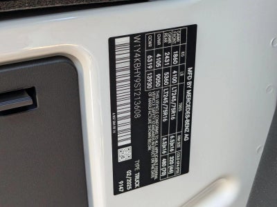 2025 Mercedes-Benz Sprinter Cargo Van 2500 Standard Roof I4 Diesel 144" RWD