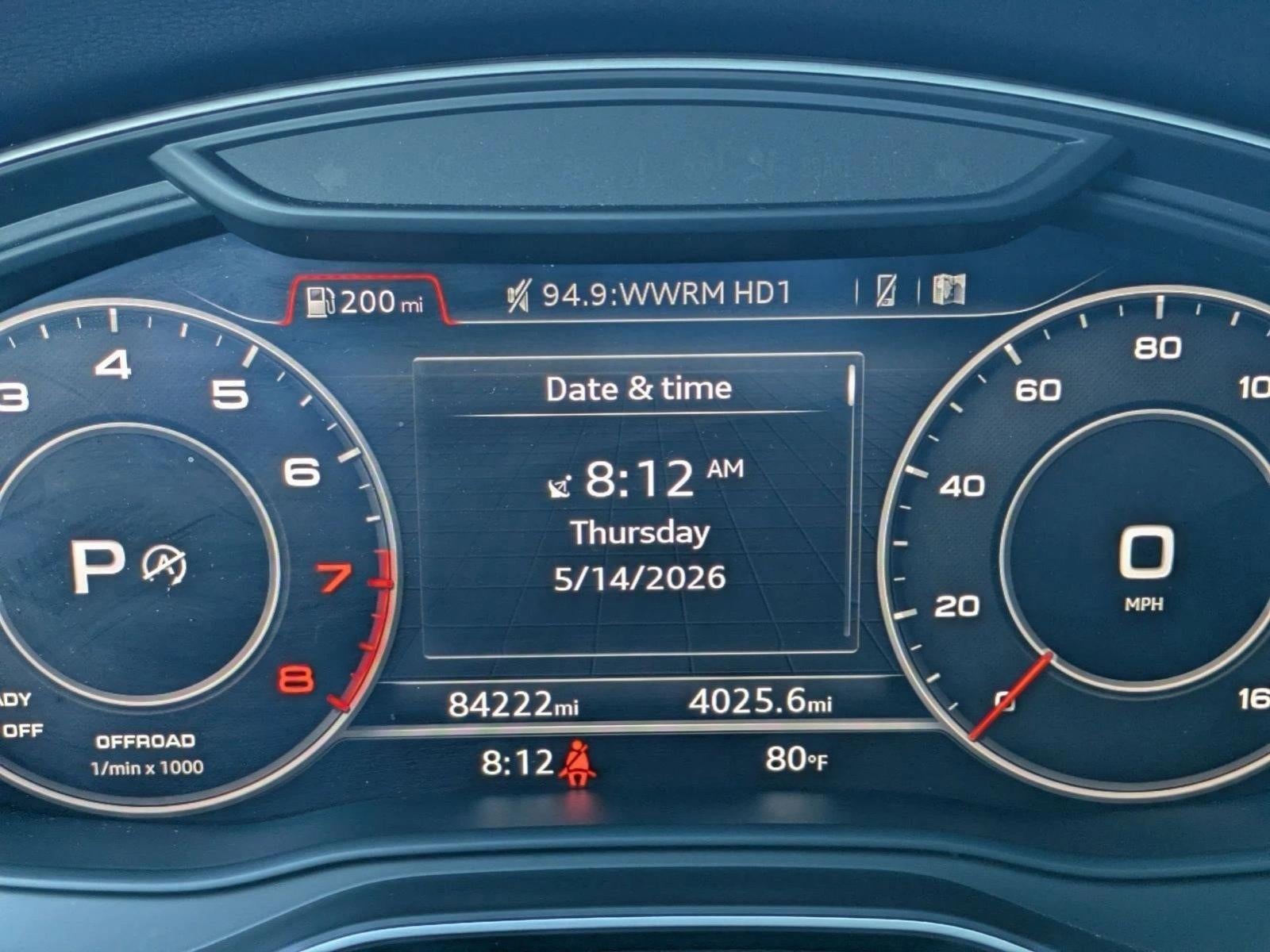 2018 Audi Q5 2.0 TFSI Premium Plus