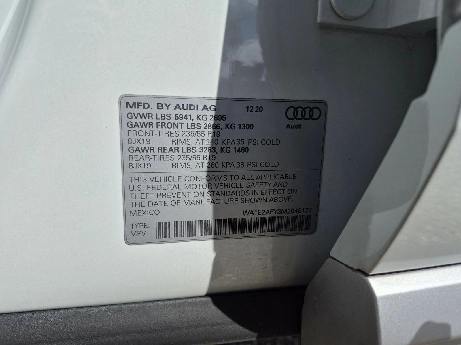 2021 Audi Q5 Premium Plus 55 TFSI e quattro