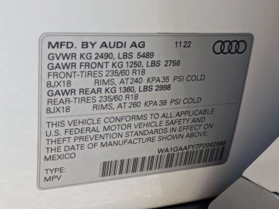 2023 Audi Q5 S line Premium 45 TFSI quattro