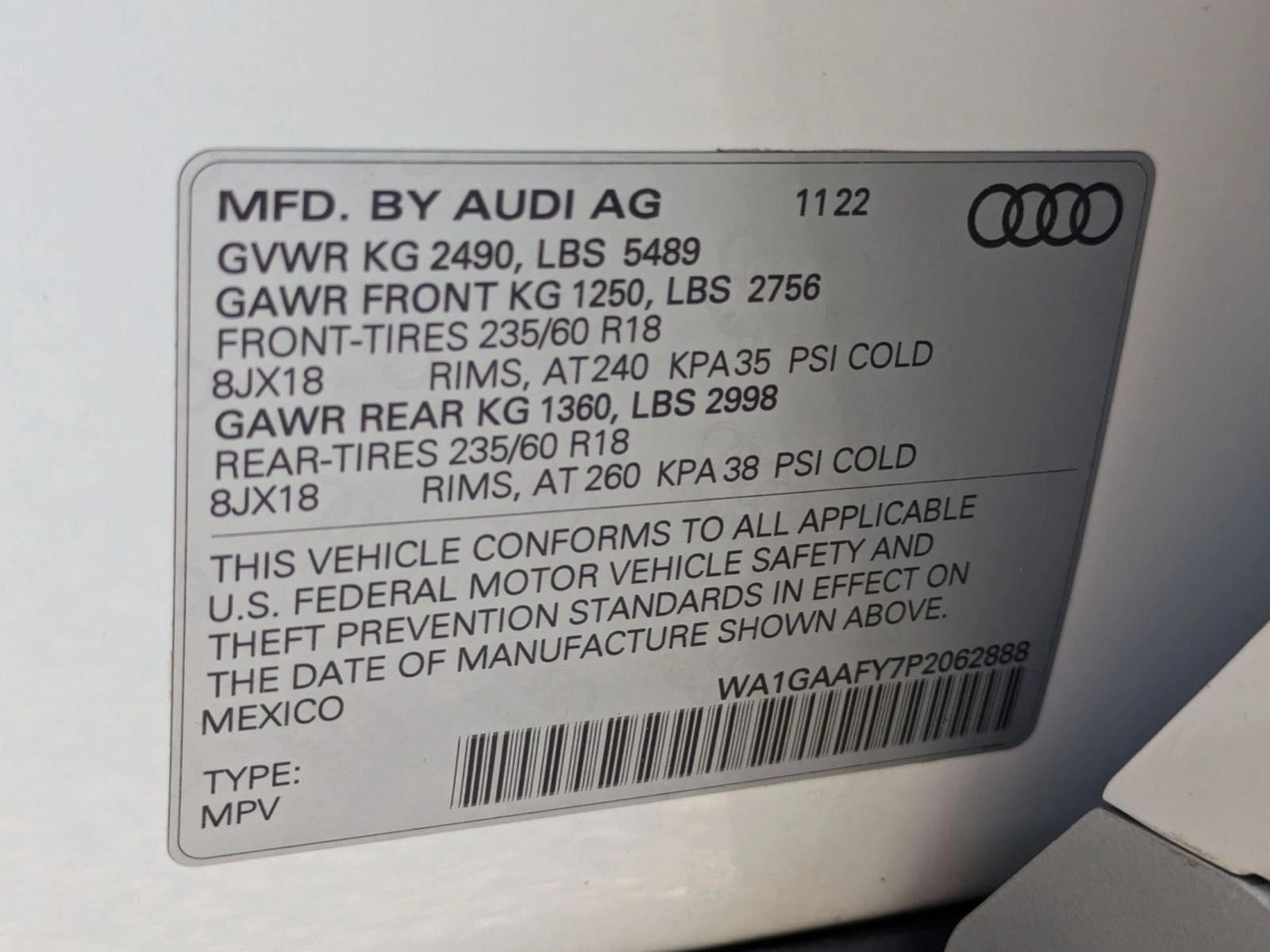 2023 Audi Q5 S line Premium 45 TFSI quattro