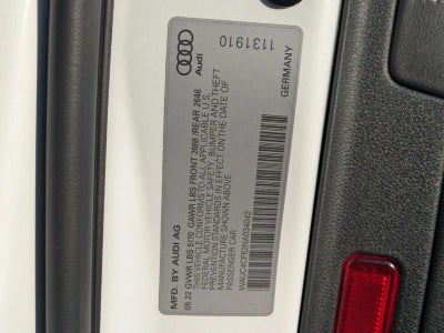 2022 Audi S5 Sportback Premium Plus 3.0 TFSI quattro