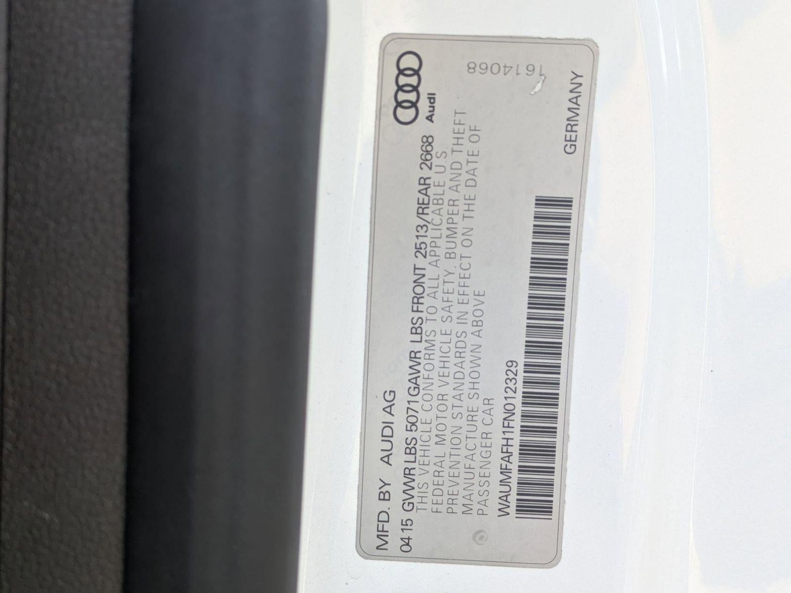 2015 Audi A5 Auto quattro 2.0T Premium Plus