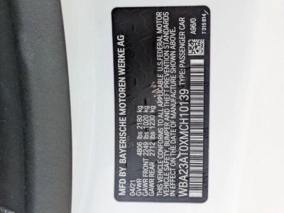 2021 BMW 430i Convertible