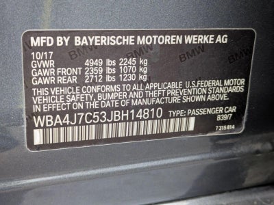 2018 BMW 440i xDrive Gran Coupe