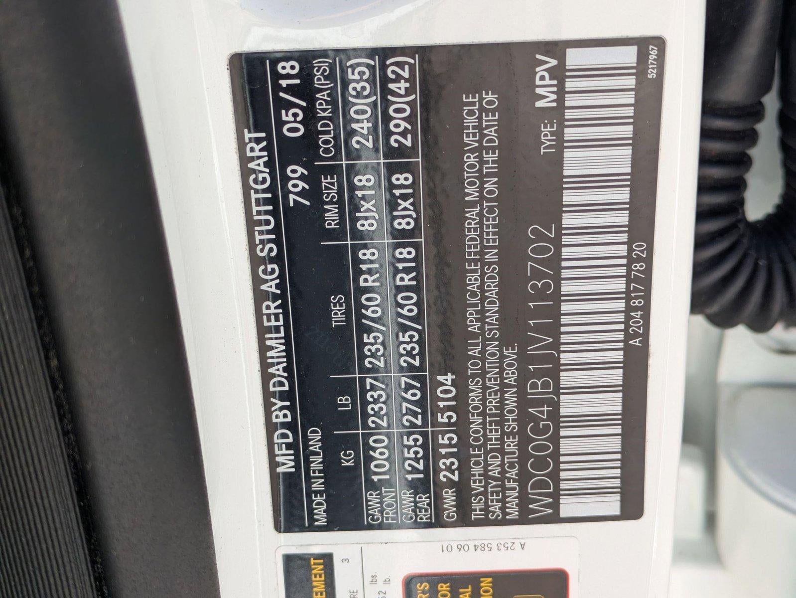 2018 Mercedes-Benz GLC GLC 300 SUV