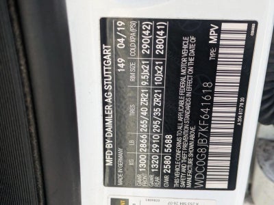 2019 Mercedes-Benz GLC AMG® GLC 63 4MATIC®+ SUV