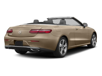 2018 Mercedes-Benz E-Class E 400 RWD Cabriolet