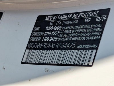 2020 Mercedes-Benz C-Class C 300 Sedan