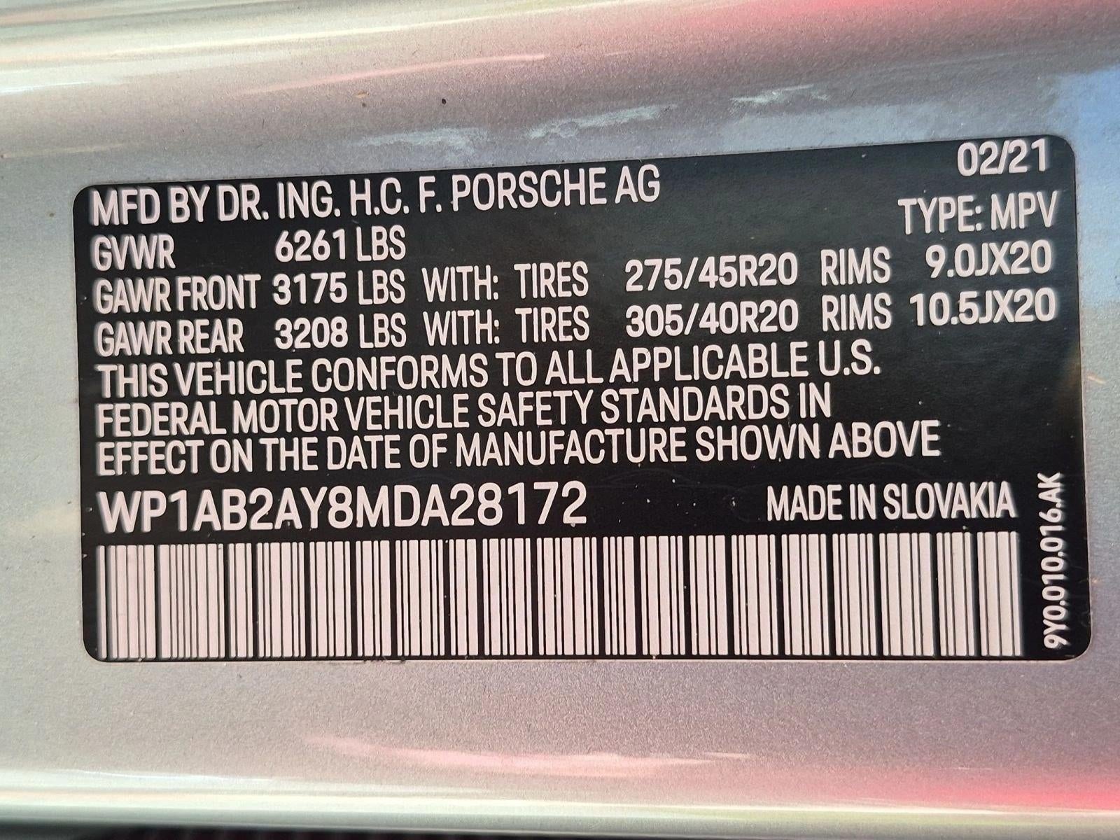 2021 Porsche Cayenne S AWD