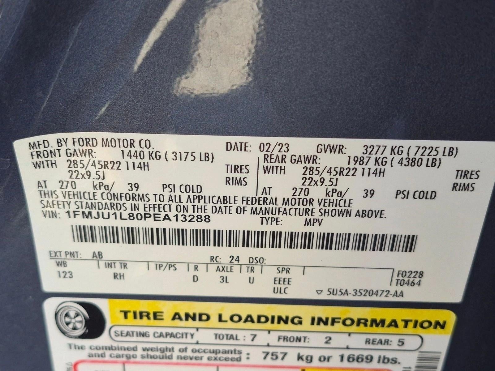 2023 Ford Expedition Platinum 4x2