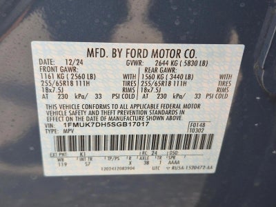 2025 Ford Explorer Active RWD