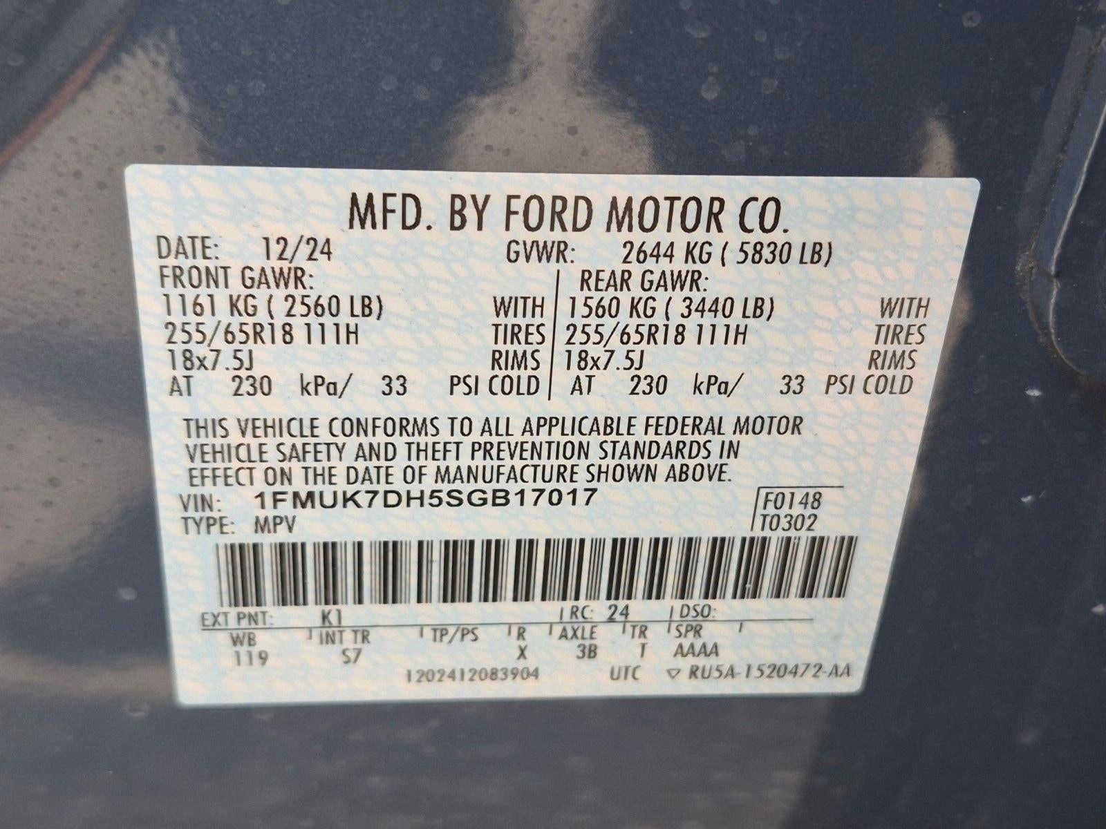 2025 Ford Explorer Active RWD