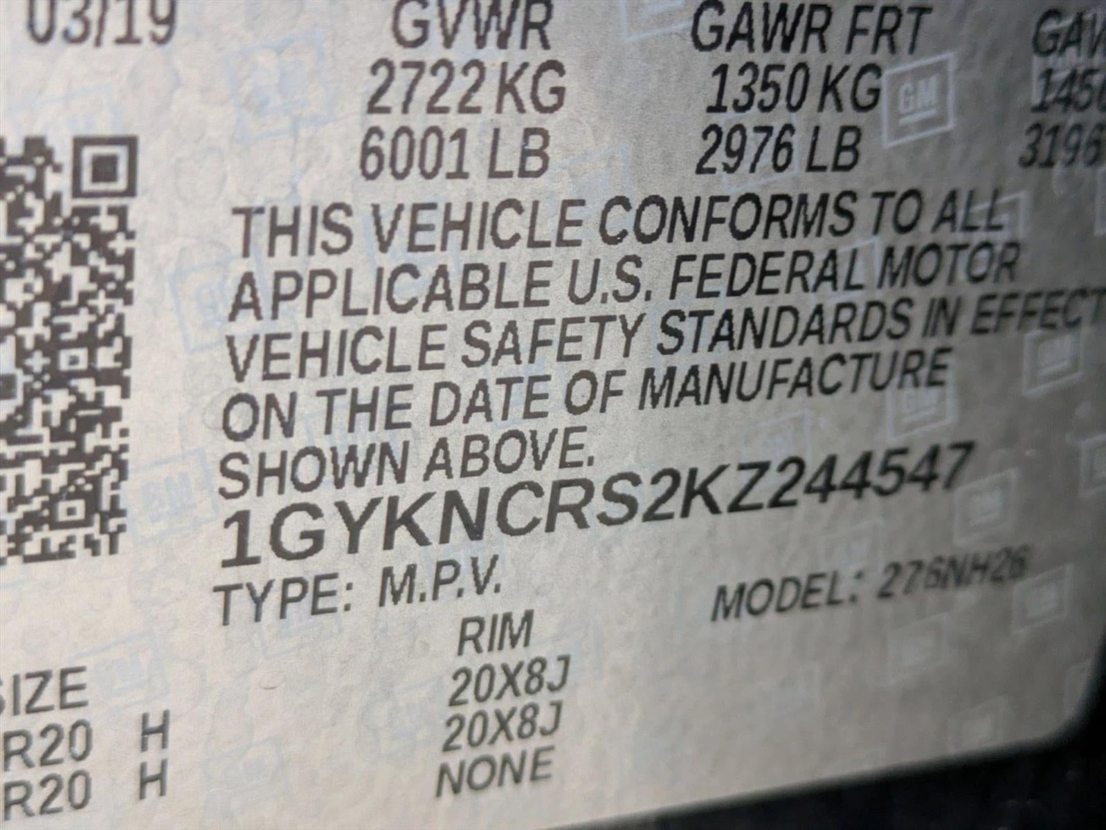 2019 Cadillac XT5 FWD 4dr Luxury