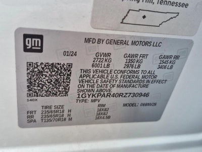 2024 Cadillac XT6 FWD 4dr Luxury