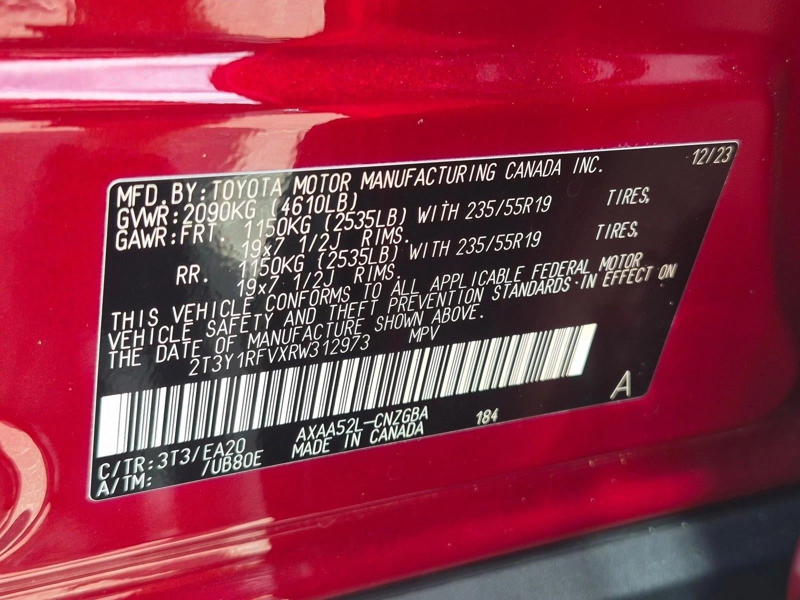2024 Toyota RAV4 Limited FWD (Natl)