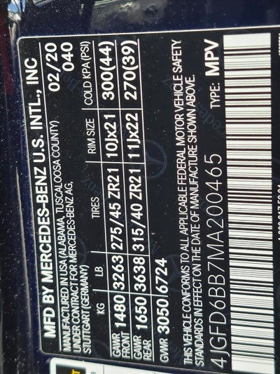 2021 Mercedes-Benz GLE AMG® GLE 53 4MATIC® Coupe