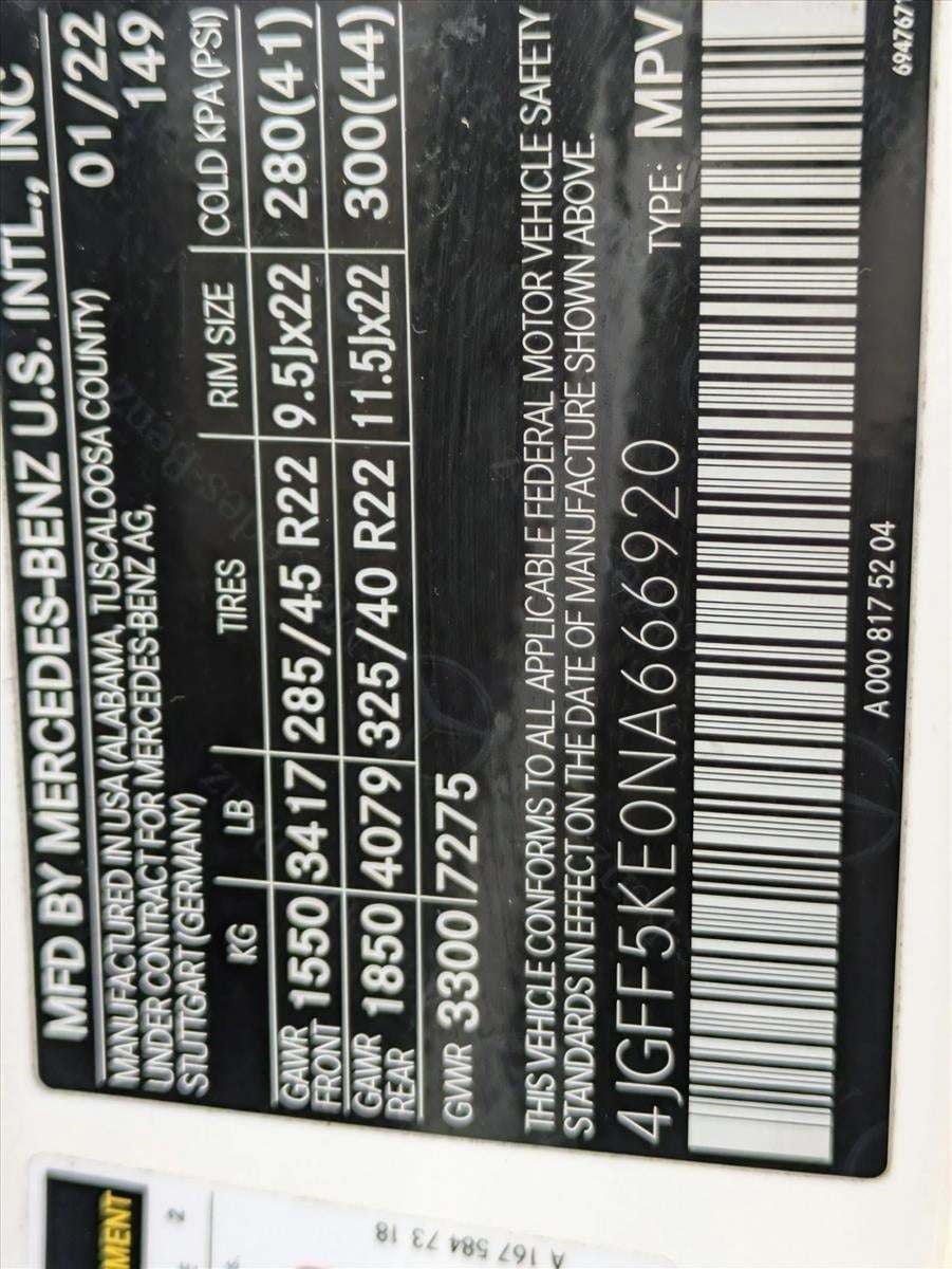 2022 Mercedes-Benz GLS GLS 450 4MATIC® SUV