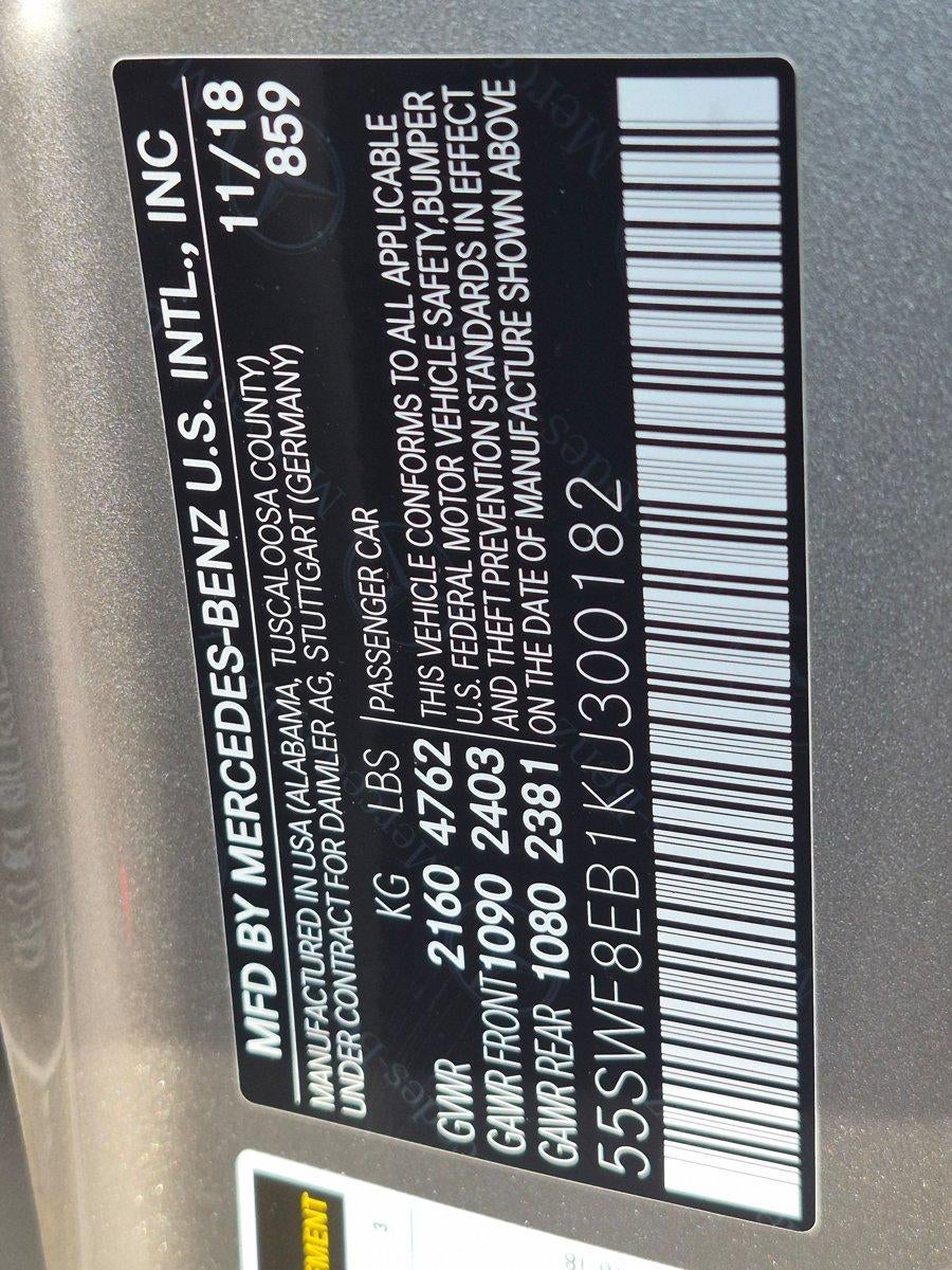 2019 Mercedes-Benz C-Class C 300 4MATIC® Sedan