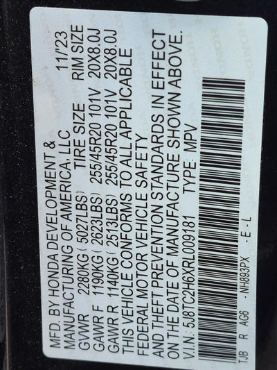 2024 Acura RDX SH-AWD w/A-Spec Package