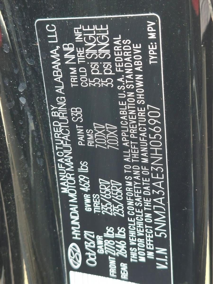 2022 Hyundai TUCSON SE FWD