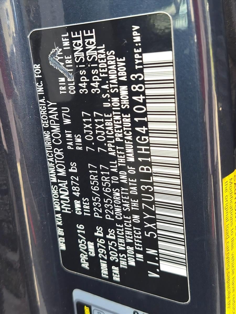 2017 Hyundai Santa Fe Sport 2.4L Auto