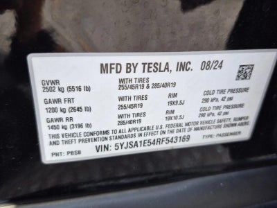 2024 Tesla Model S AWD