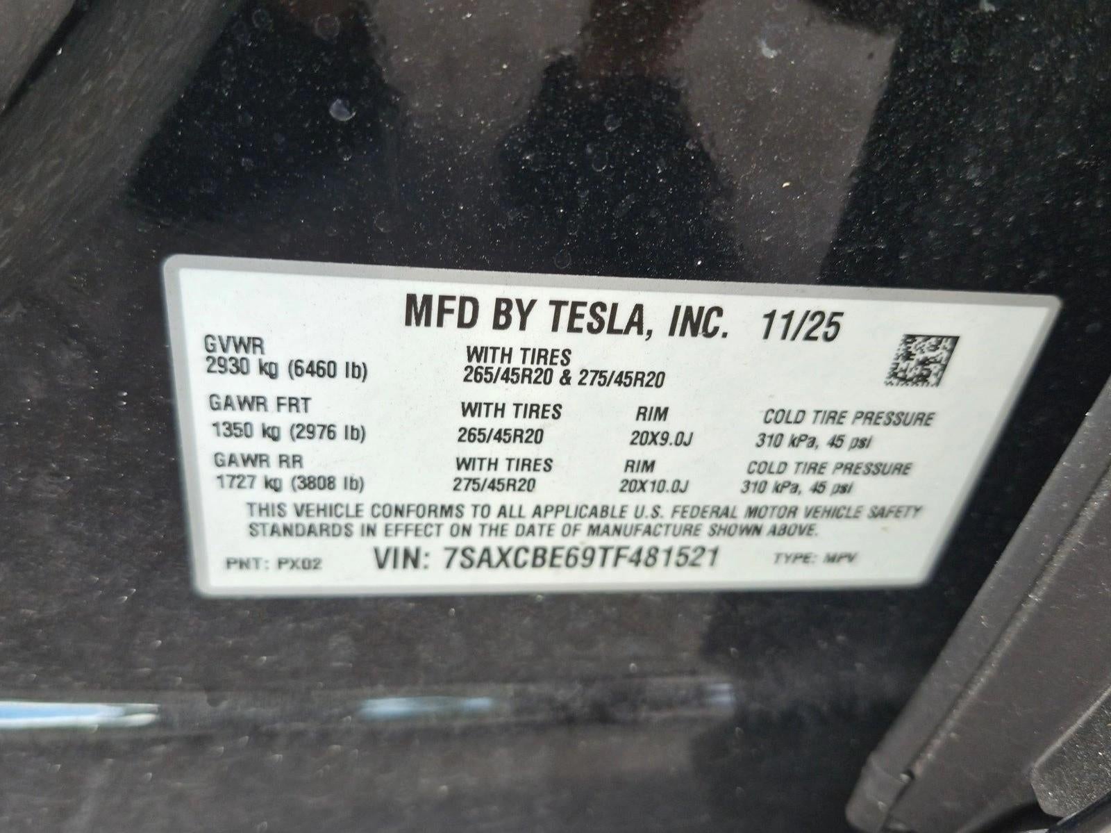 2026 Tesla Model X Plaid AWD