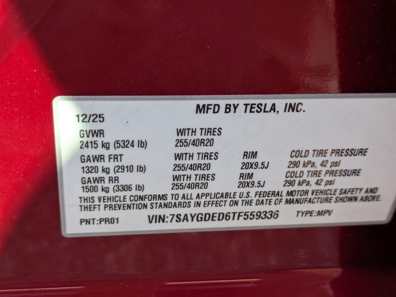 2026 Tesla Model Y Premium RWD